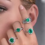 Emerald Engagement Ring